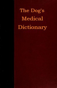 Cover of The Dog's Medical Dictionary