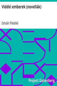 Cover of Vidéki emberek (novellák)