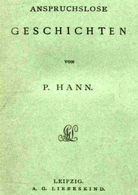 Cover of Anspruchslose Geschichten