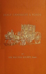 Cover of Early Carriages and Roads