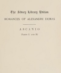 Cover of Ascanio