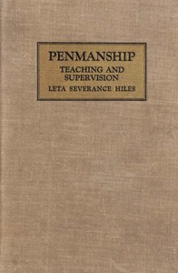 Cover of Penmanship: Teaching and Supervision
