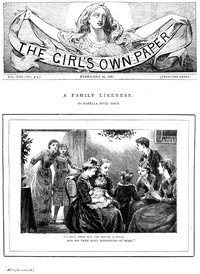 Cover of The Girl's Own Paper, Vol. VIII, No. 374, February 26, 1887
