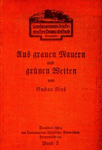 Cover of Aus grauen Mauern und grünen Weiten