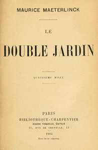 Cover of Le Double Jardin