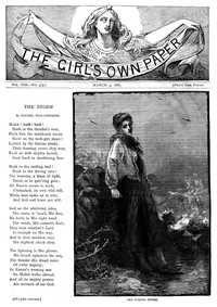Cover of The Girl's Own Paper, Vol. VIII, No. 375, March 5, 1887