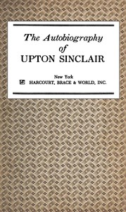 The Autobiography of Upton Sinclair cover