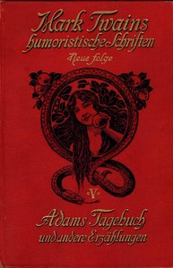 Cover of Adams Tagebuch, und andere Erzählungen