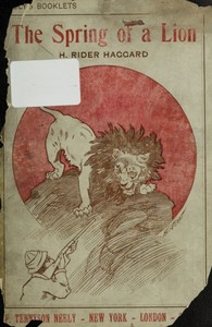 Cover of The Spring of a Lion