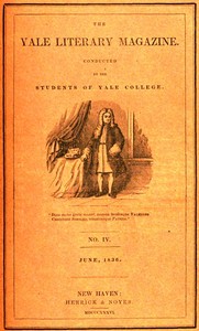 Cover of The Yale Literary Magazine (Vol. I, No. 4, June 1836)