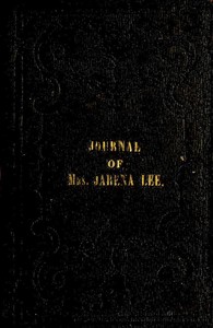 Cover of Religious Experience and Journal of Mrs. Jarena Lee