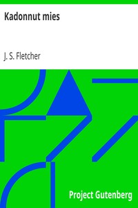 Cover of Kadonnut mies