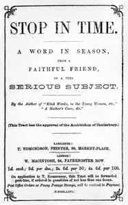 Cover of Stop in Time: A word in season, from a faithful friend, on a very serious subject
