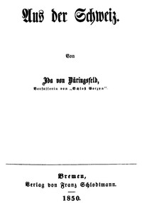 Cover of Aus der Schweiz