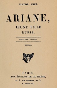 Ariane, jeune fille russe