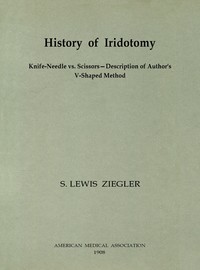 Cover of History of Iridotomy