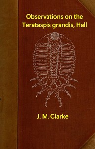 Cover of Observations on the Terataspis grandis, Hall, the largest known trilobite