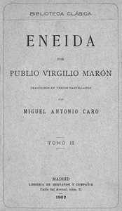 Cover of Eneida; v. 2 de 2