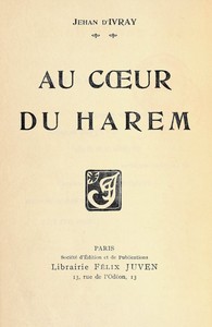 Cover of Au cœur du Harem