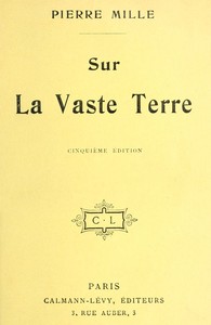 Cover of Sur la vaste Terre