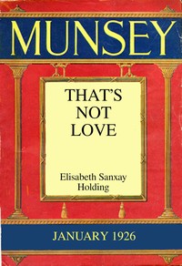 Cover of That's Not Love