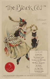 Cover of The Black Cat (Vol. I, No. 1, October 1895)