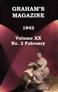 Cover of Graham's Magazine, Vol. XX, No. 2, February 1842