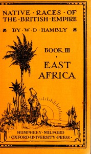 Cover of The Native Races of East Africa