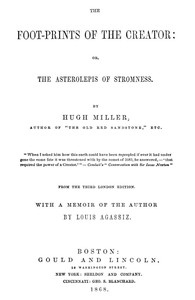 Cover of The Foot-prints of the Creator