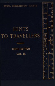 Cover of Hints to Travellers, Scientific and General, Vol. 2