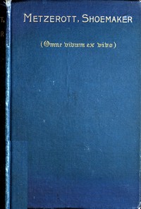 Cover of Metzerott, Shoemaker