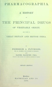 Cover of Pharmacographia