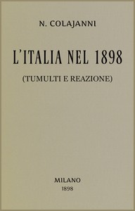 Cover of L'Italia nel 1898 (Tumulti e reazione)