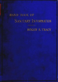 Cover of Hand-book of Sanitary Information for Householders