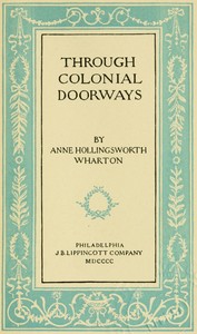 Cover of Through Colonial Doorways