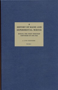 Cover of A History of Magic and Experimental Science, Volume 1 (of 2)
