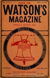 Cover of Watson's Magazine, Vol. IV, No. 1, March, 1906