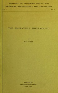 Cover of The Emeryville Shellmound