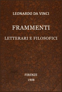Cover of Frammenti letterari e filosofici