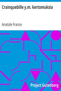 Cover of Crainquebille y.m. kertomuksia