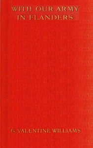 Cover of With our army in Flanders