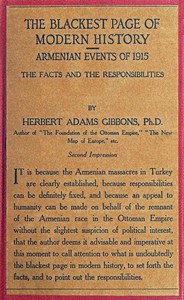 The blackest page in modern history: Events in Armenia in 1915