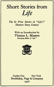 Cover of Short stories from Life: The 81 prize stories in "Life's" Shortest Story Contest