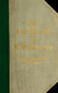 Cover of The life record of H. W. Graber