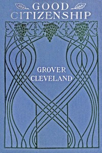 Cover of Good citizenship