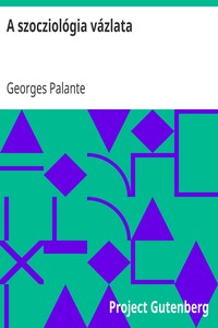 Cover of A szocziológia vázlata