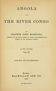Cover of Angola and the River Congo, vol. 2