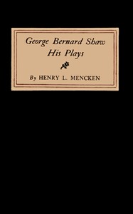 Cover of George Bernard Shaw: His Plays