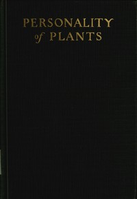 Cover of Personality of plants
