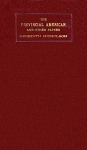 The provincial American and other papers